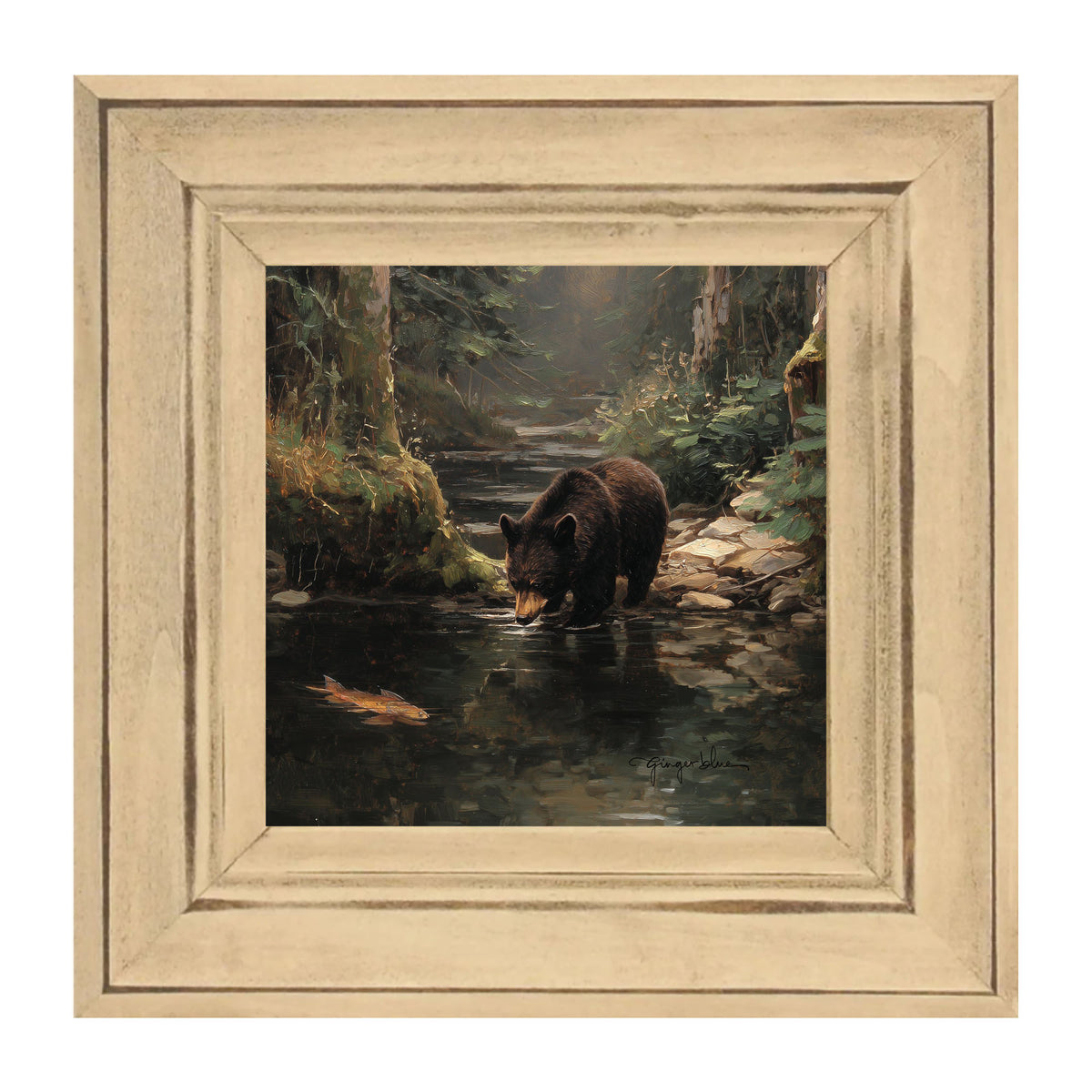 Bear Stopping for Water