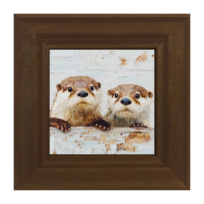 Animal Buddies - Posing Otters