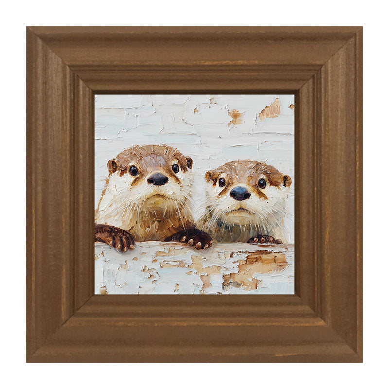 Animal Buddies - Posing Otters
