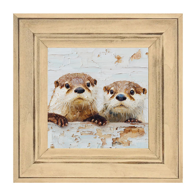 Animal Buddies - Posing Otters