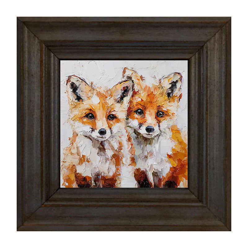 Animal Buddies - Posing Foxes