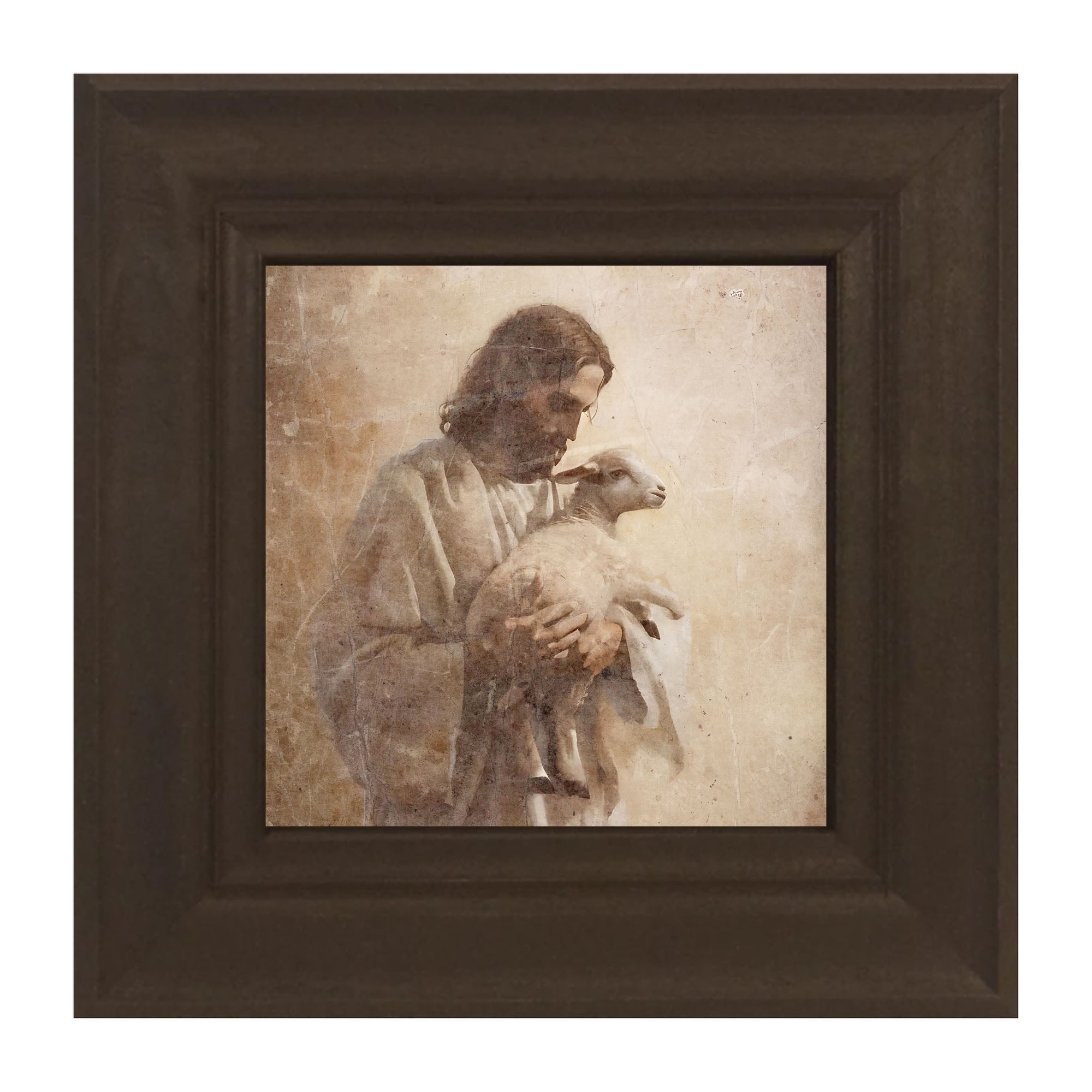 Jesus with a lamb