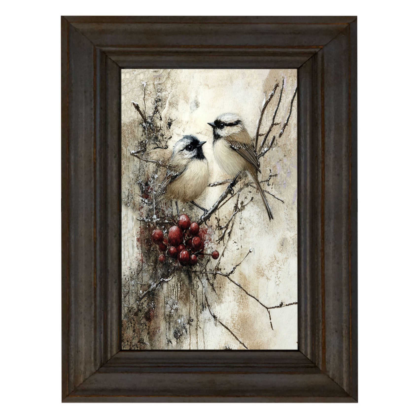 Two Birds with Berries