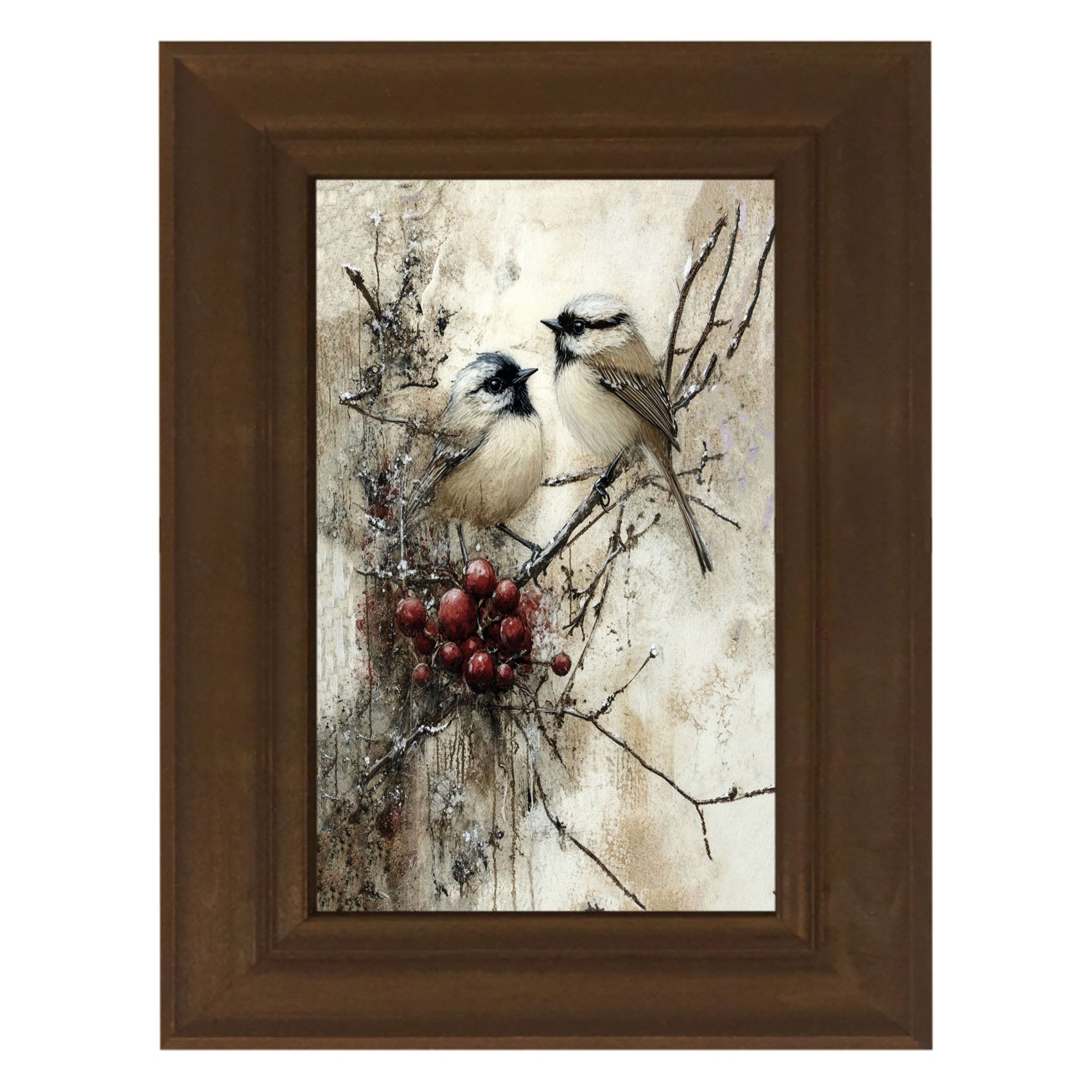 Two Birds with Berries