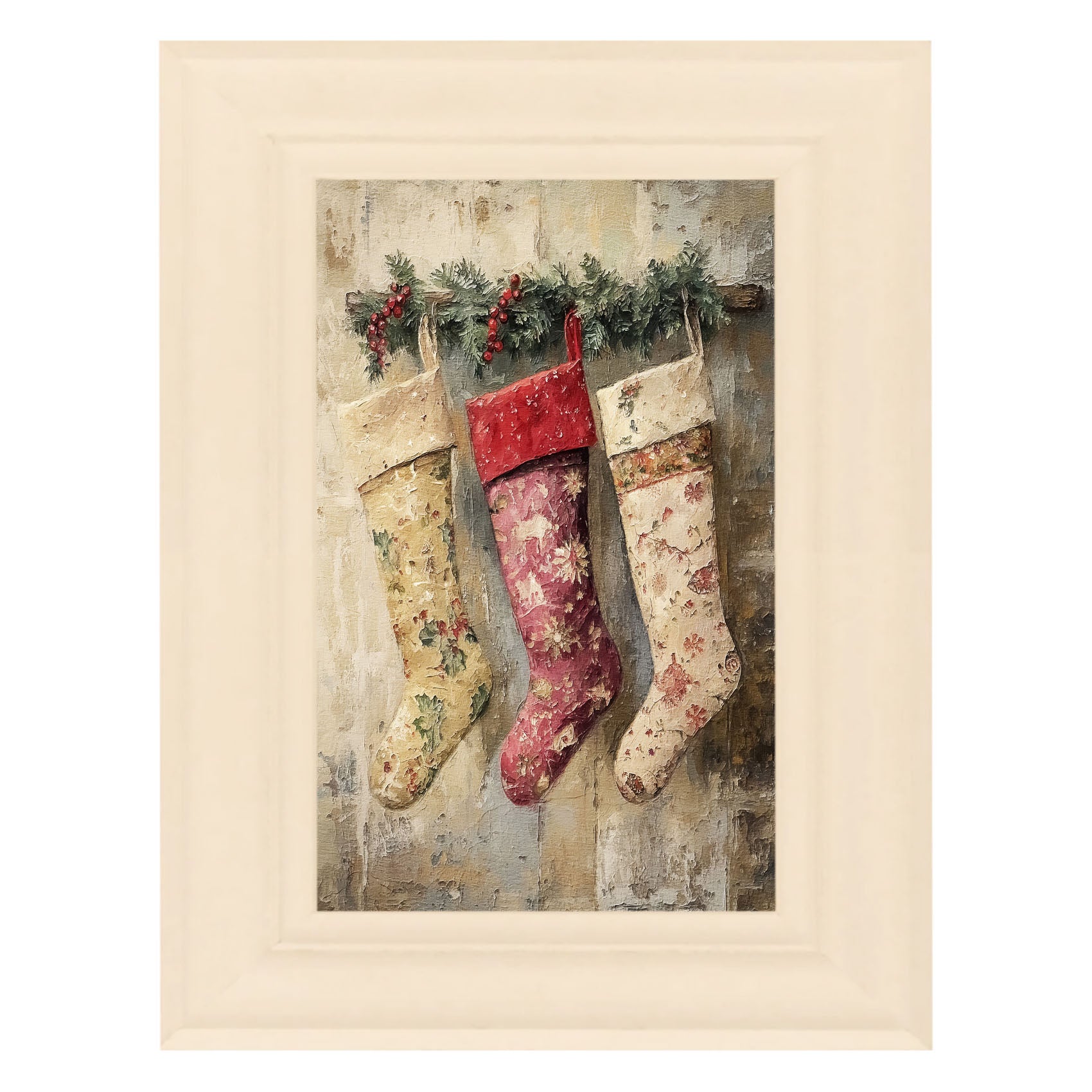 Floral Stockings