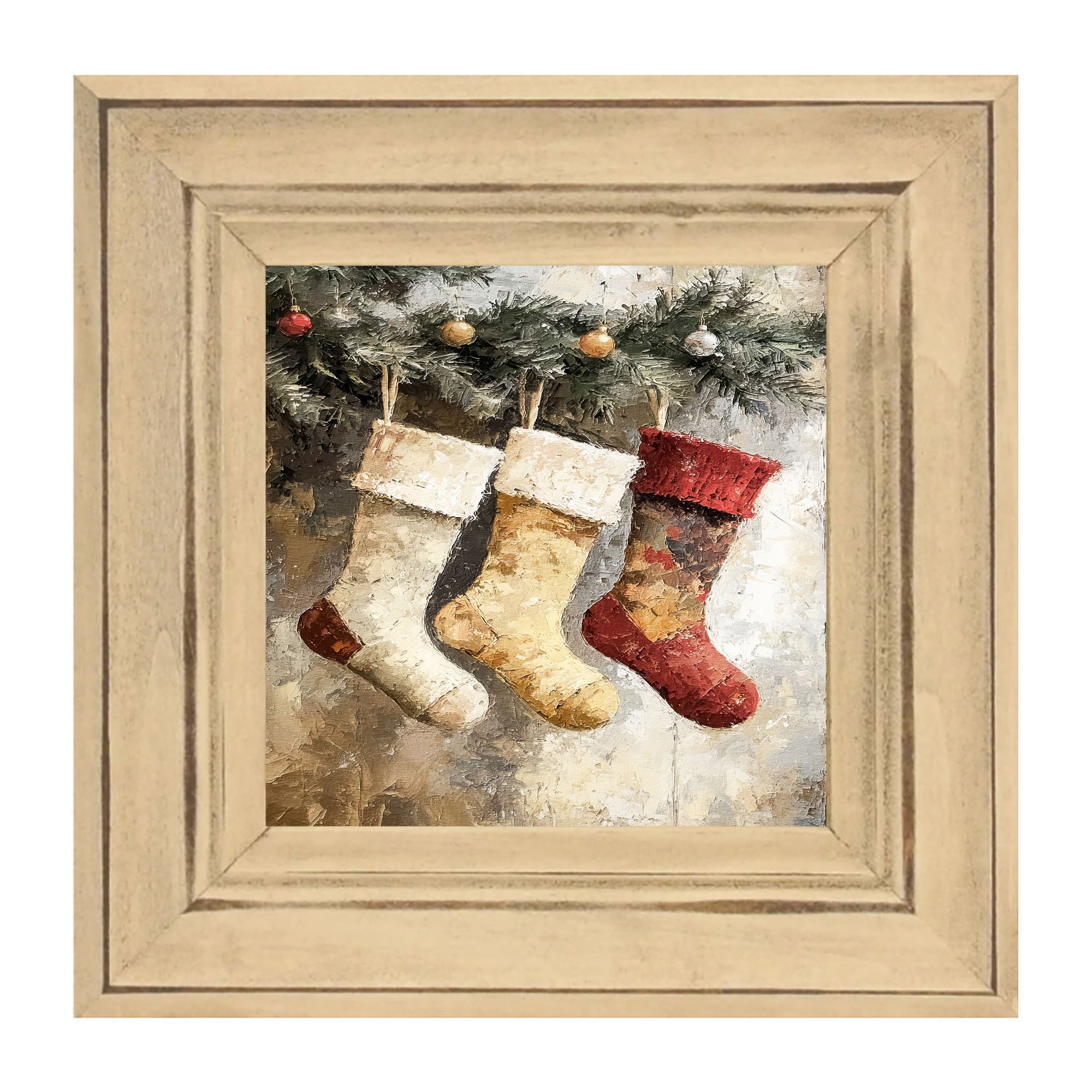 Stockings with Ornaments
