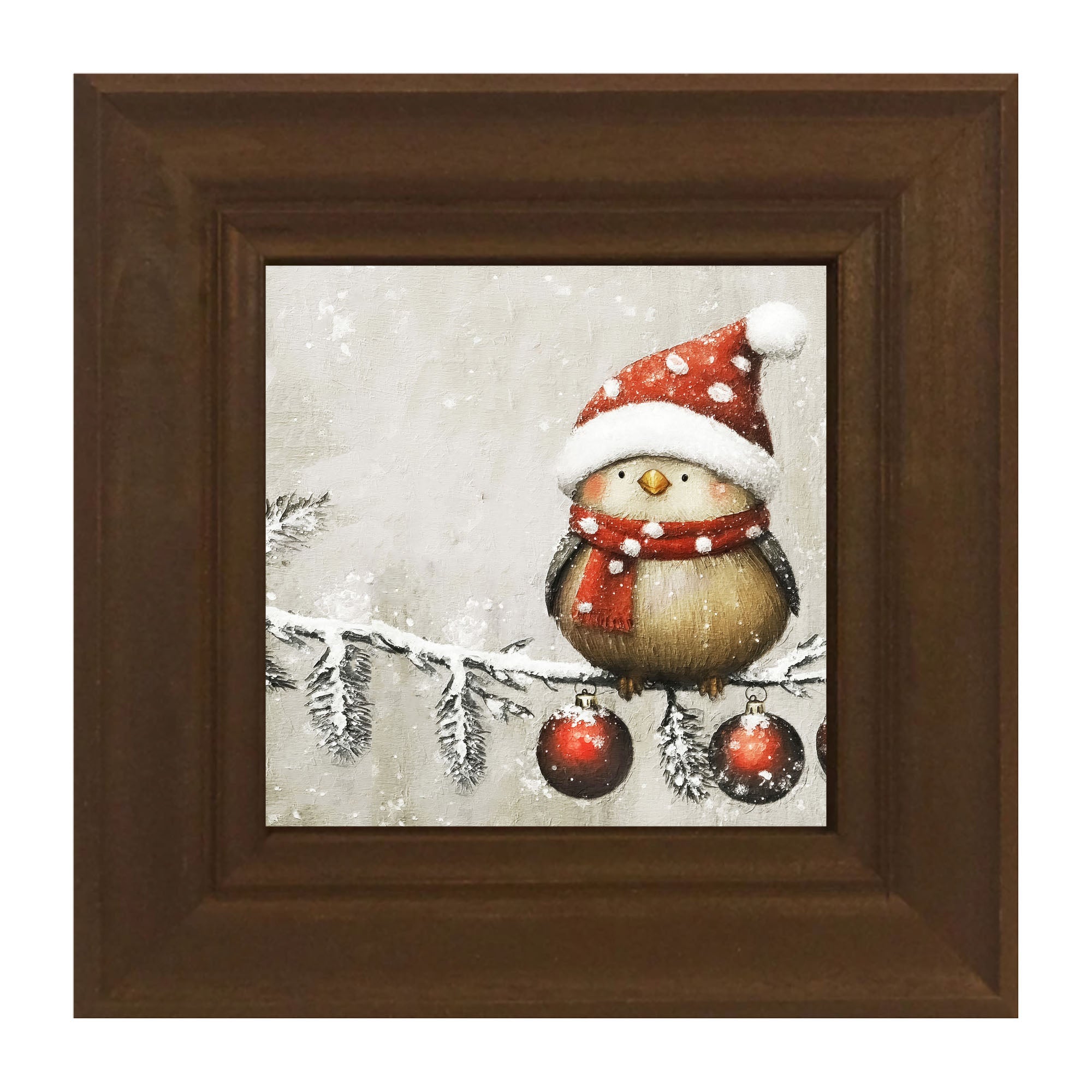 Christmas bird with Ornaments