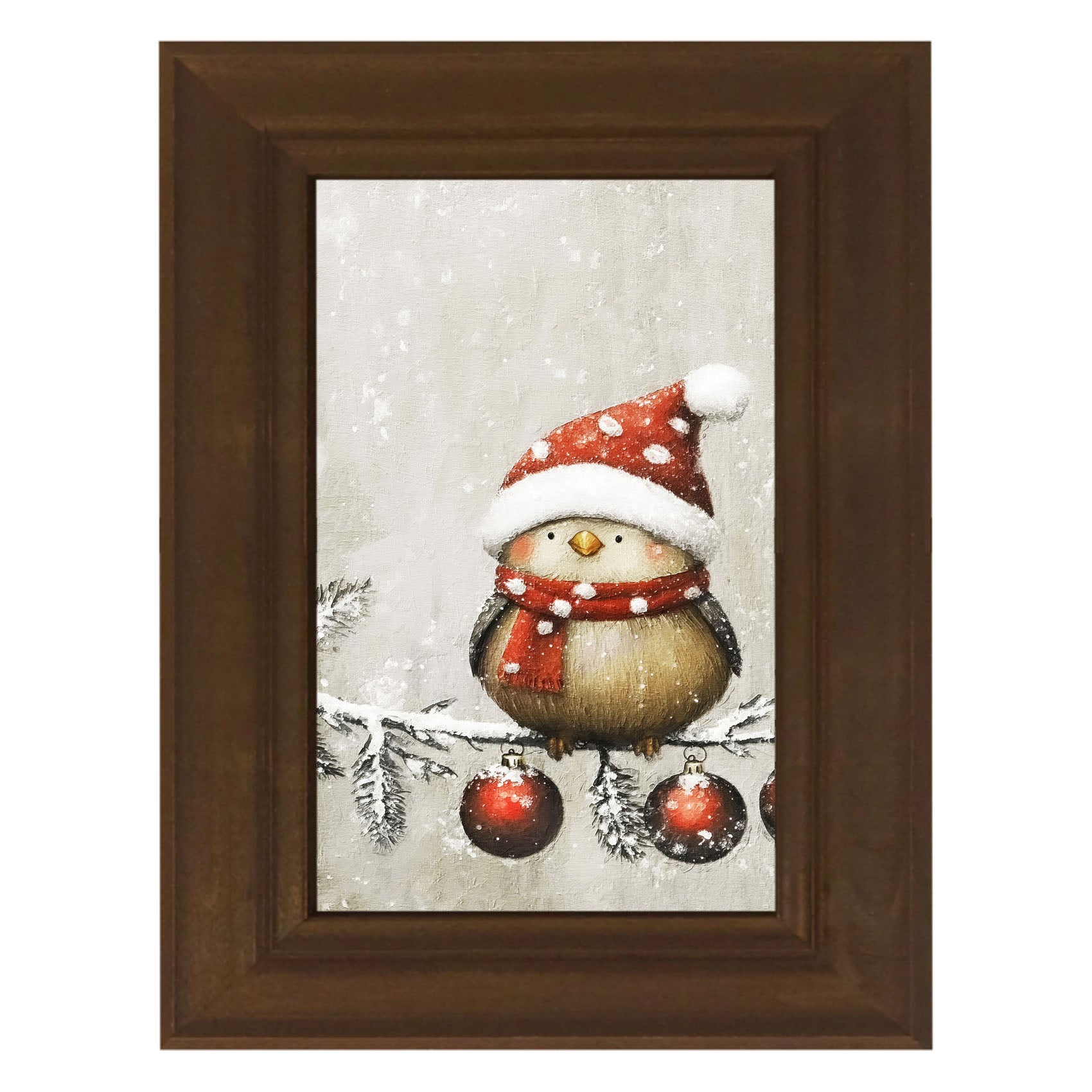 Christmas bird with Ornaments