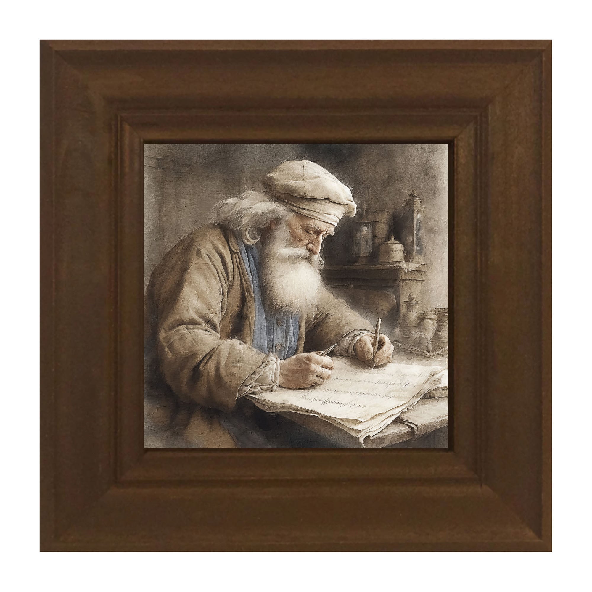 Santa Checking his List