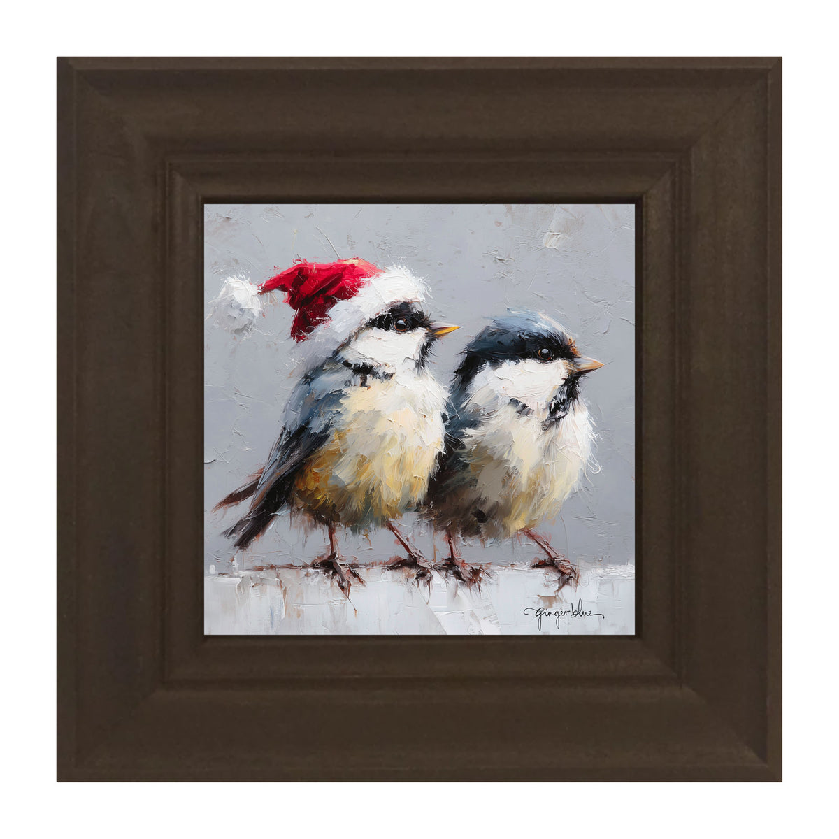 Santa Hat Birds