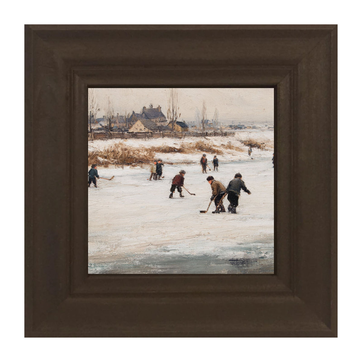 Children Playing Hockey