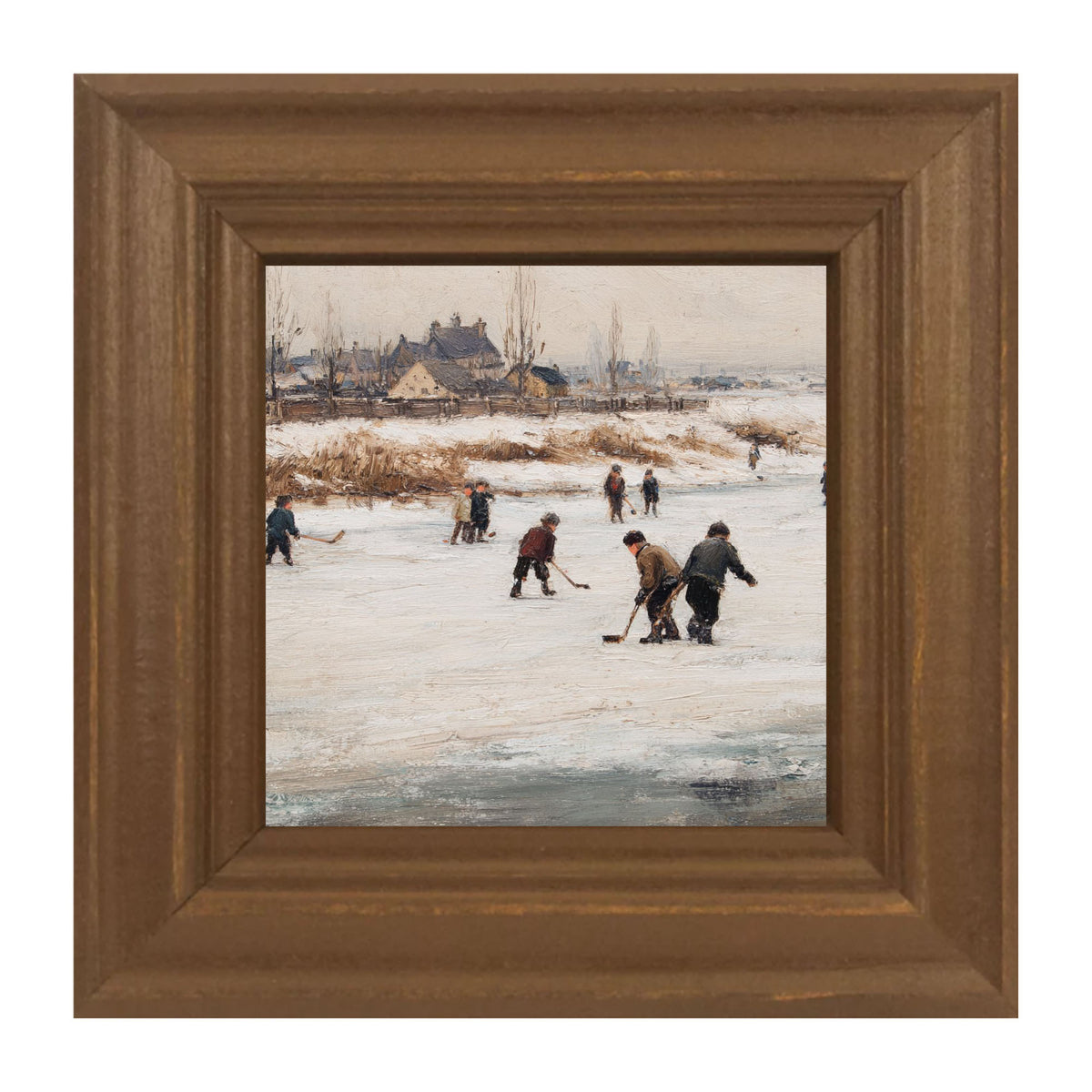 Children Playing Hockey
