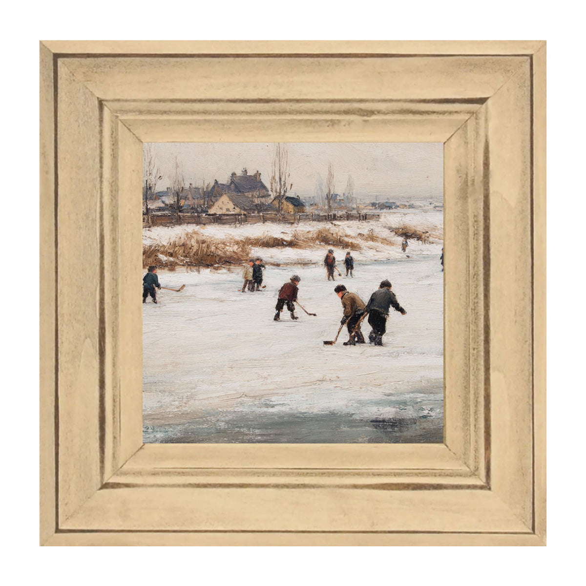 Children Playing Hockey