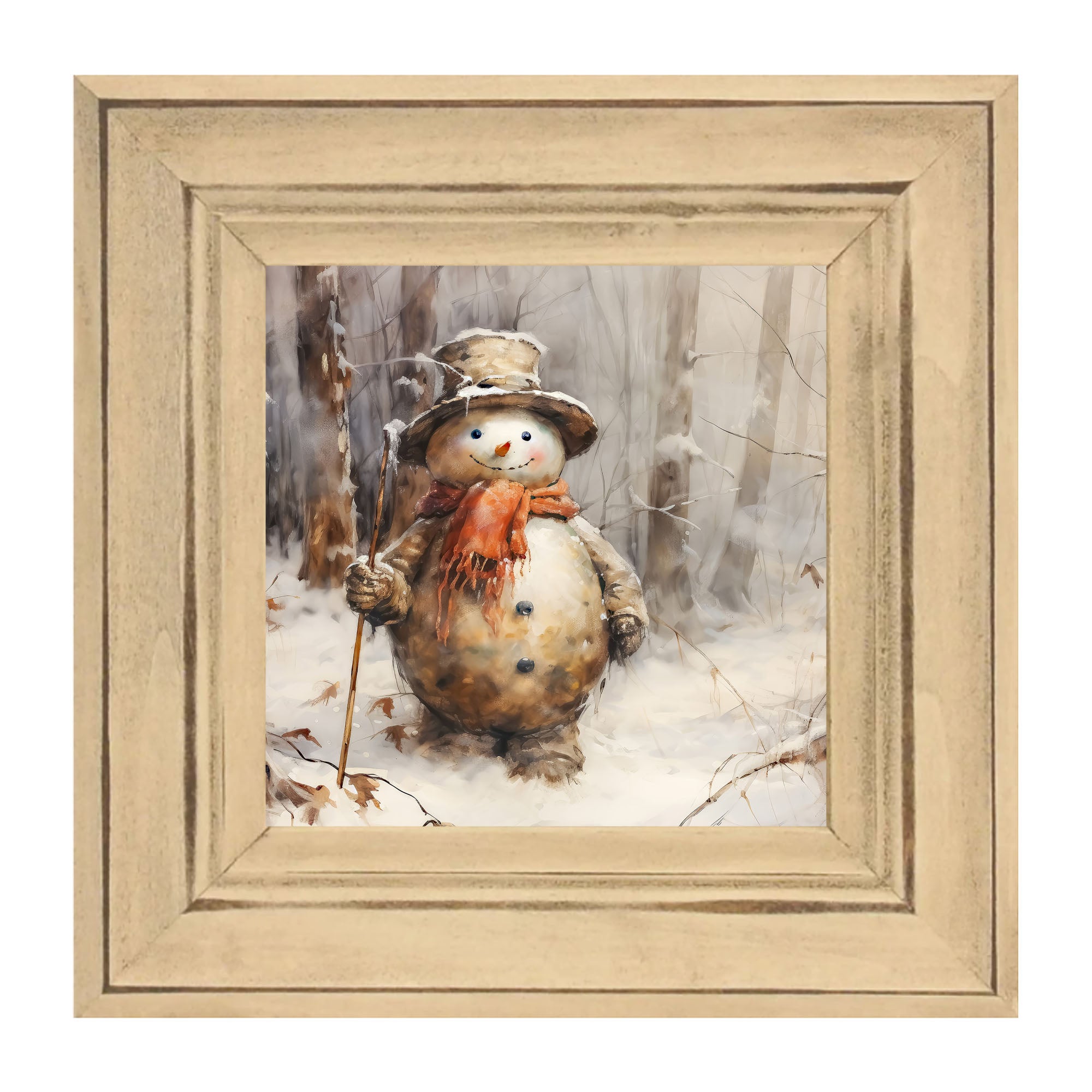 Rustic Snowman