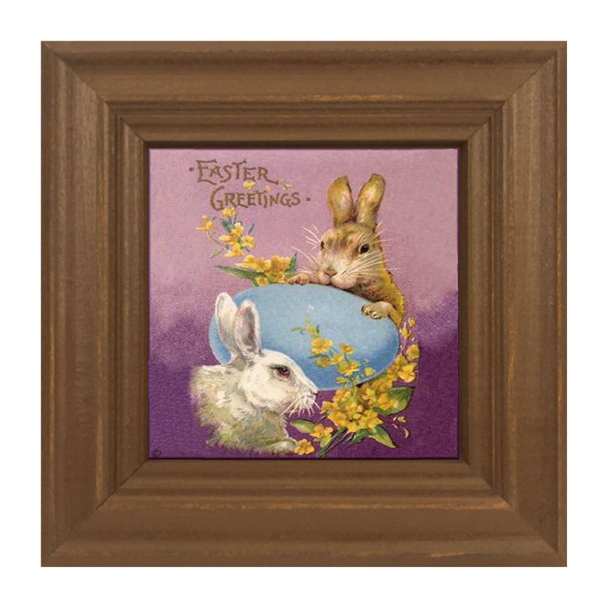 Easter Greetings Bunnies