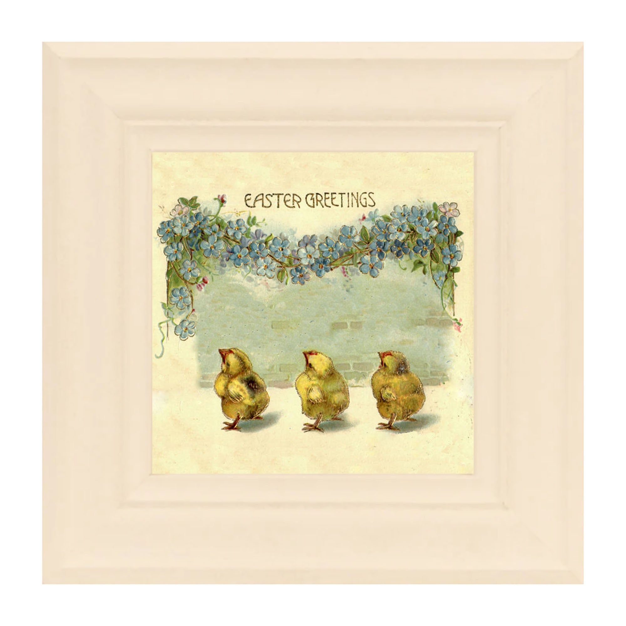 Easter Greeting Chicks