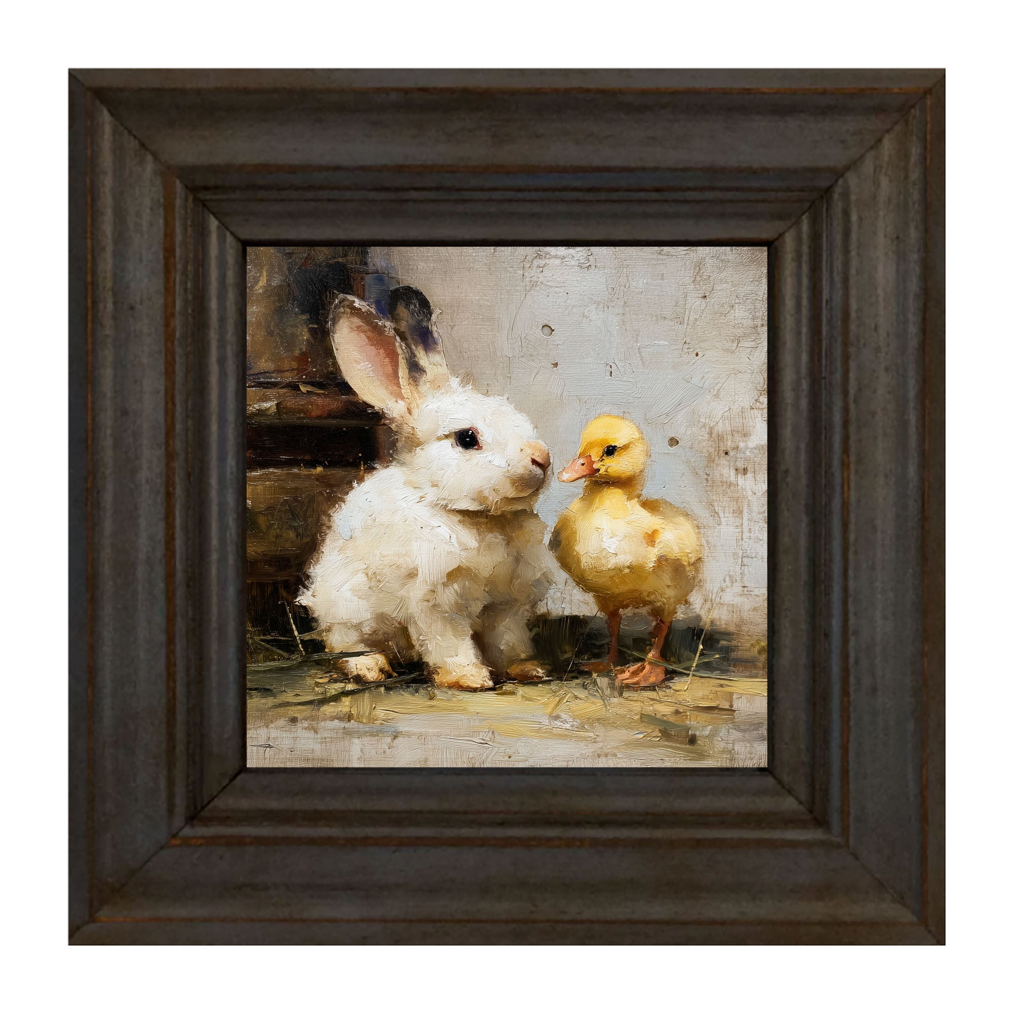 White Rabbit with Duck
