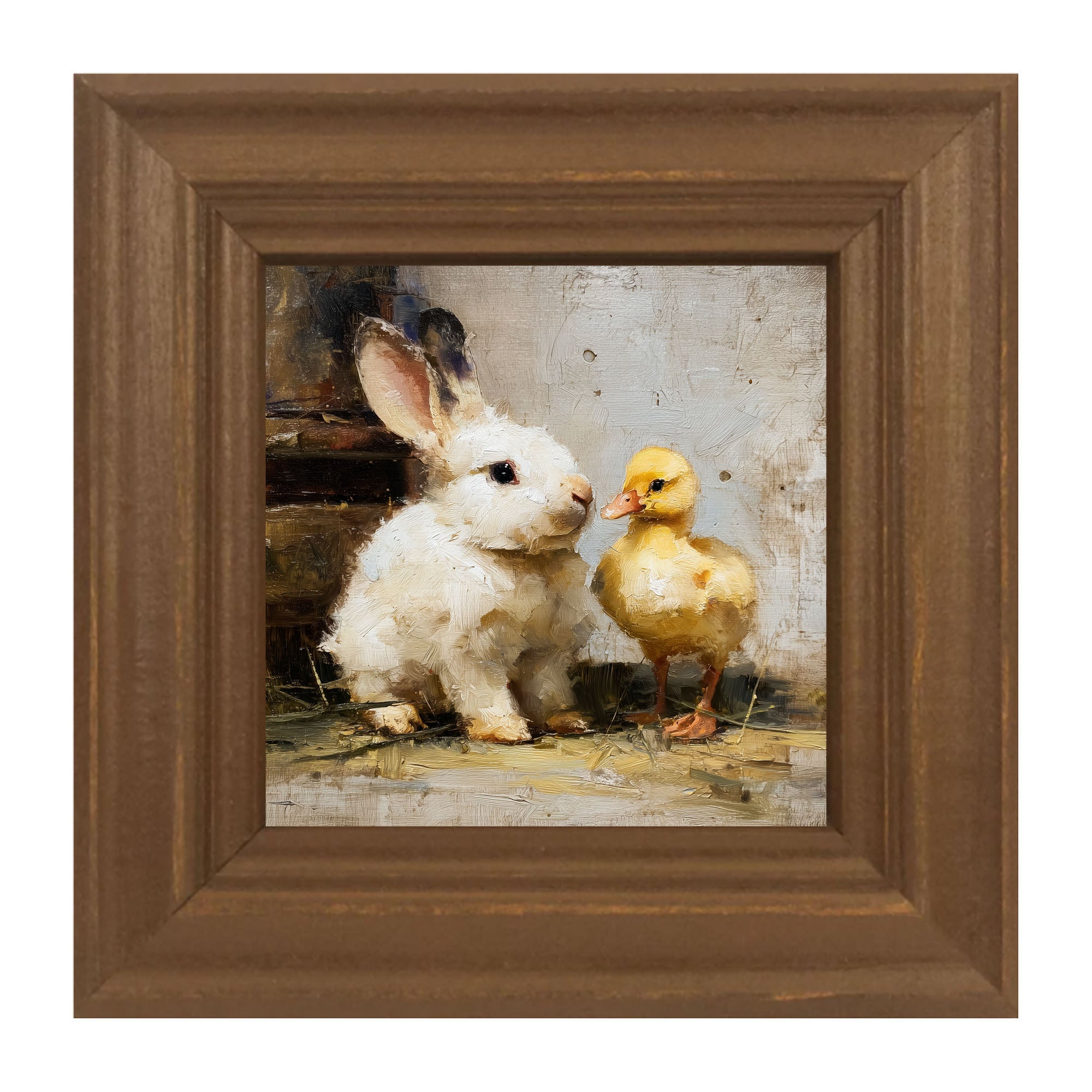 White Rabbit with Duck