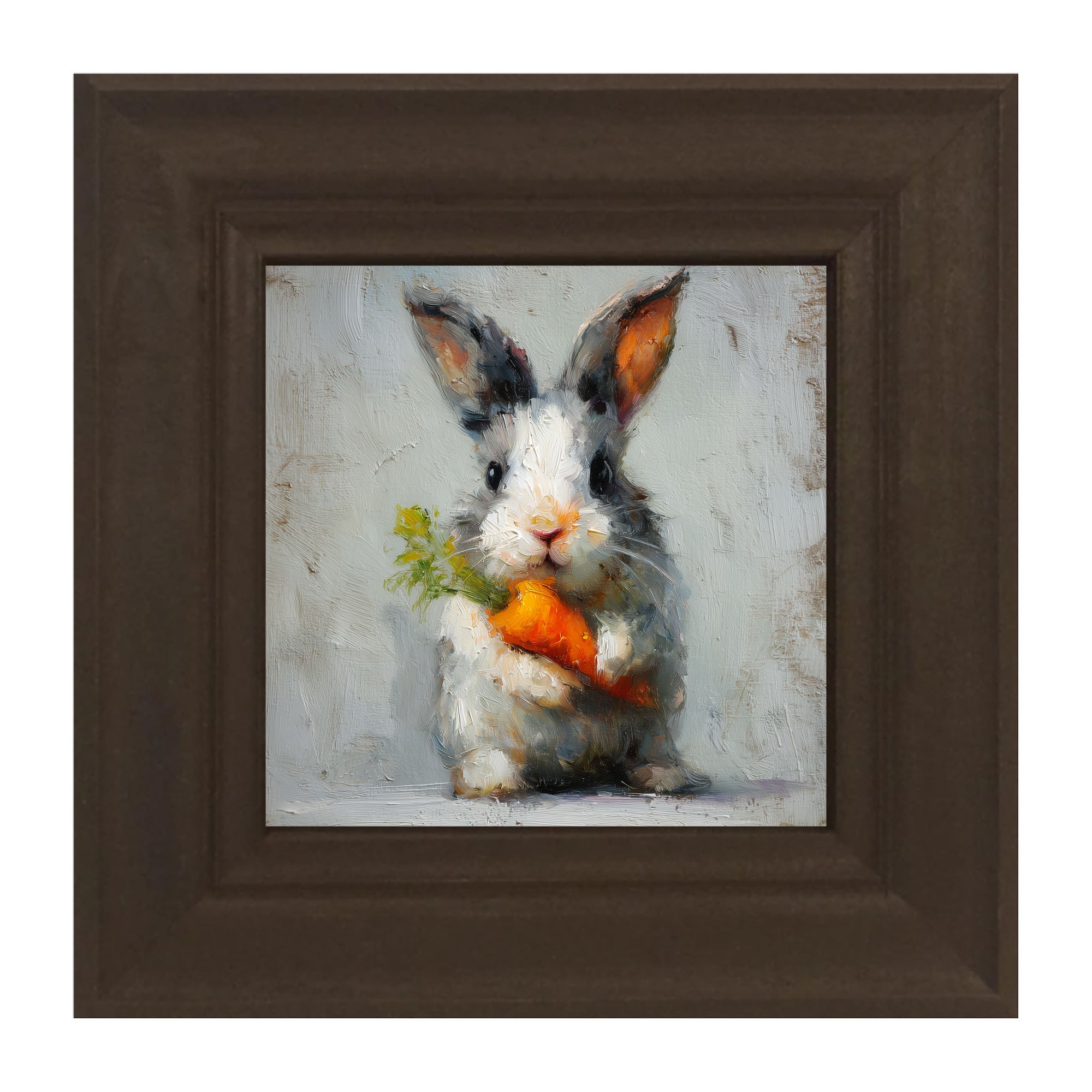 Bunny holding Carrot