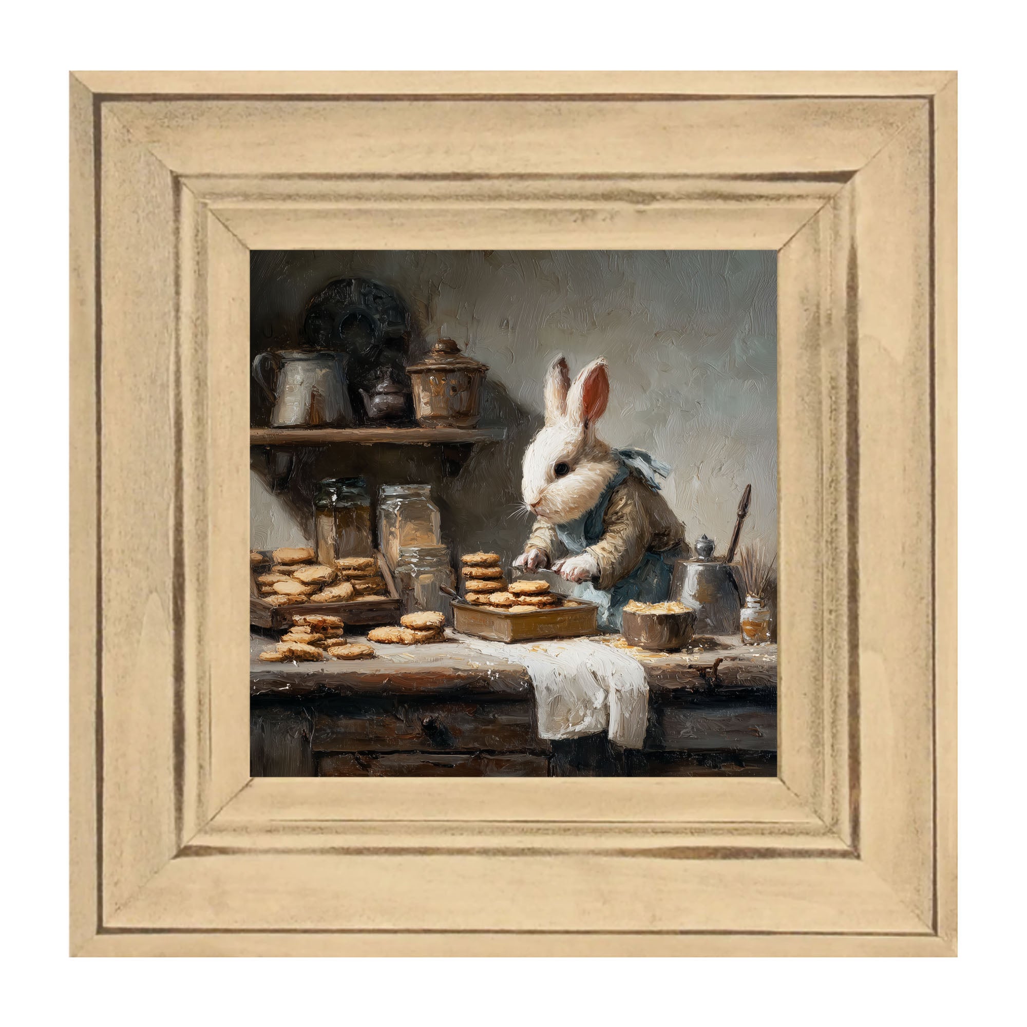 Bunny Baking Cookies