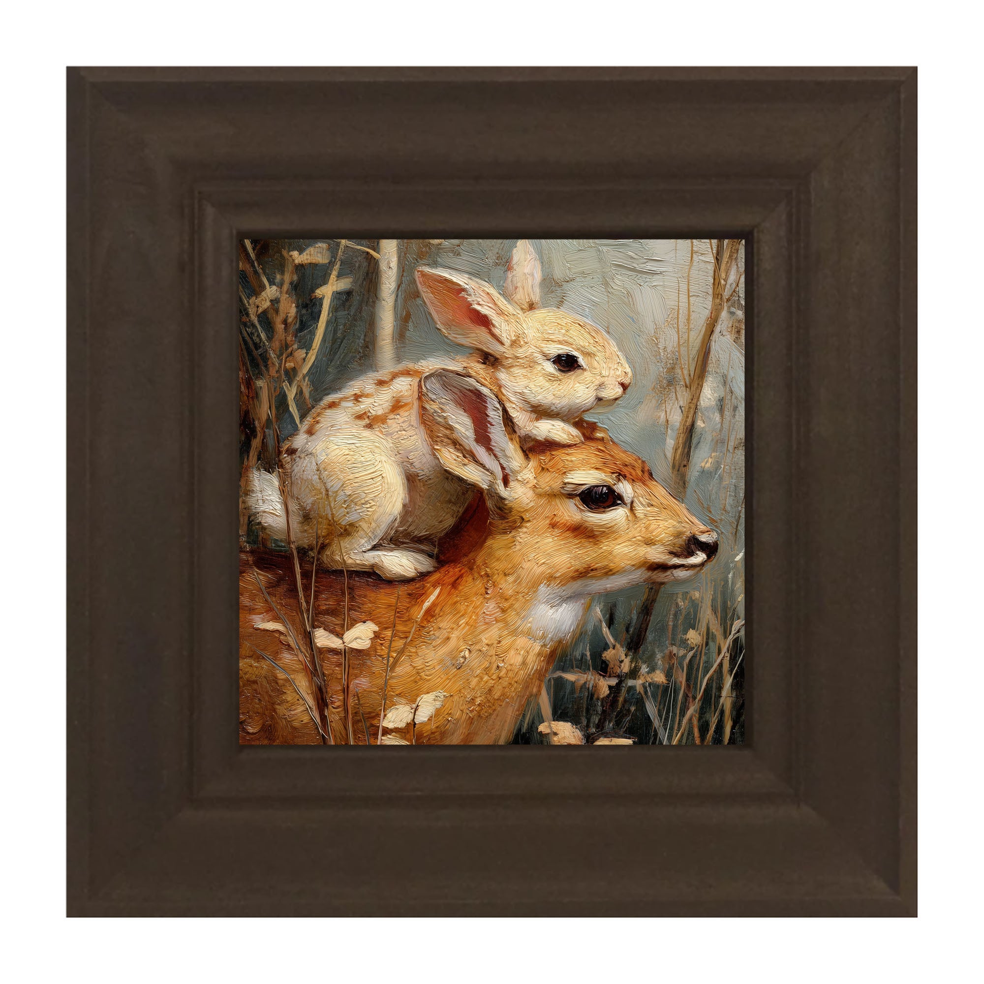 Bunny with a Deer