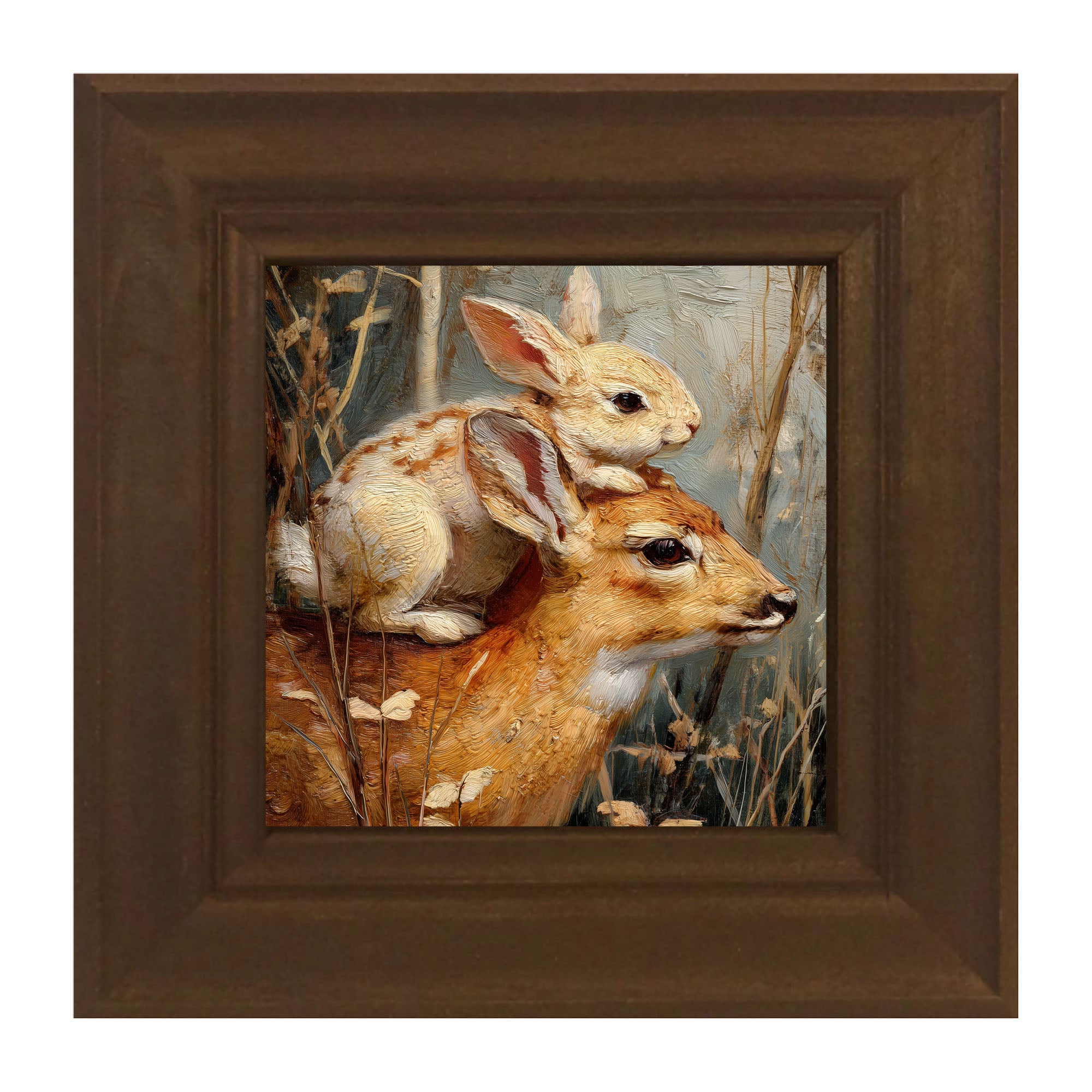 Bunny with a Deer