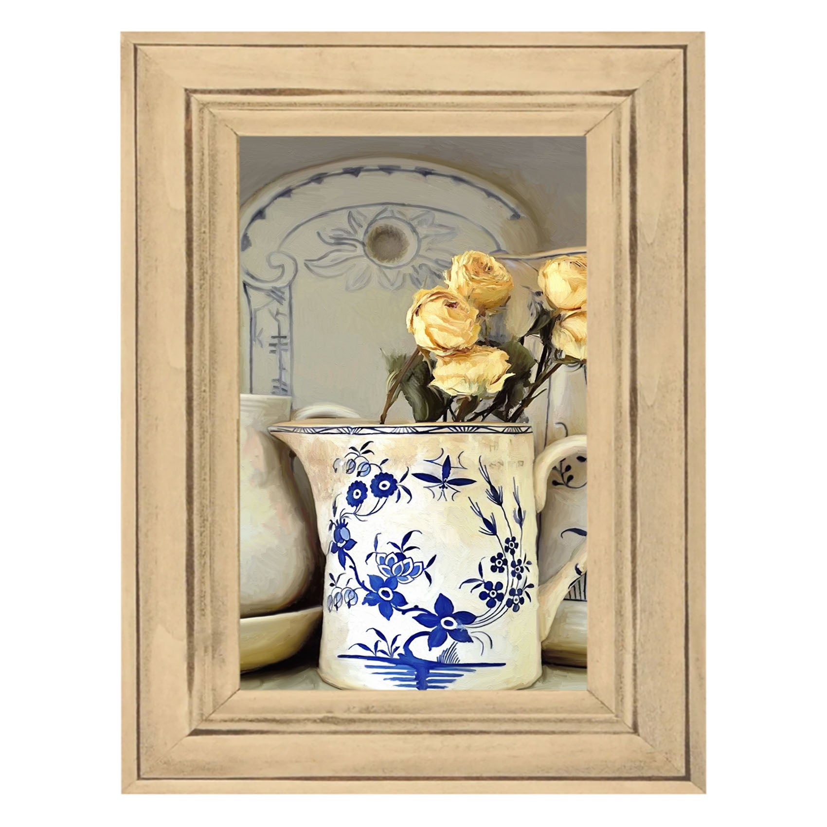 Yellow Roses in vase