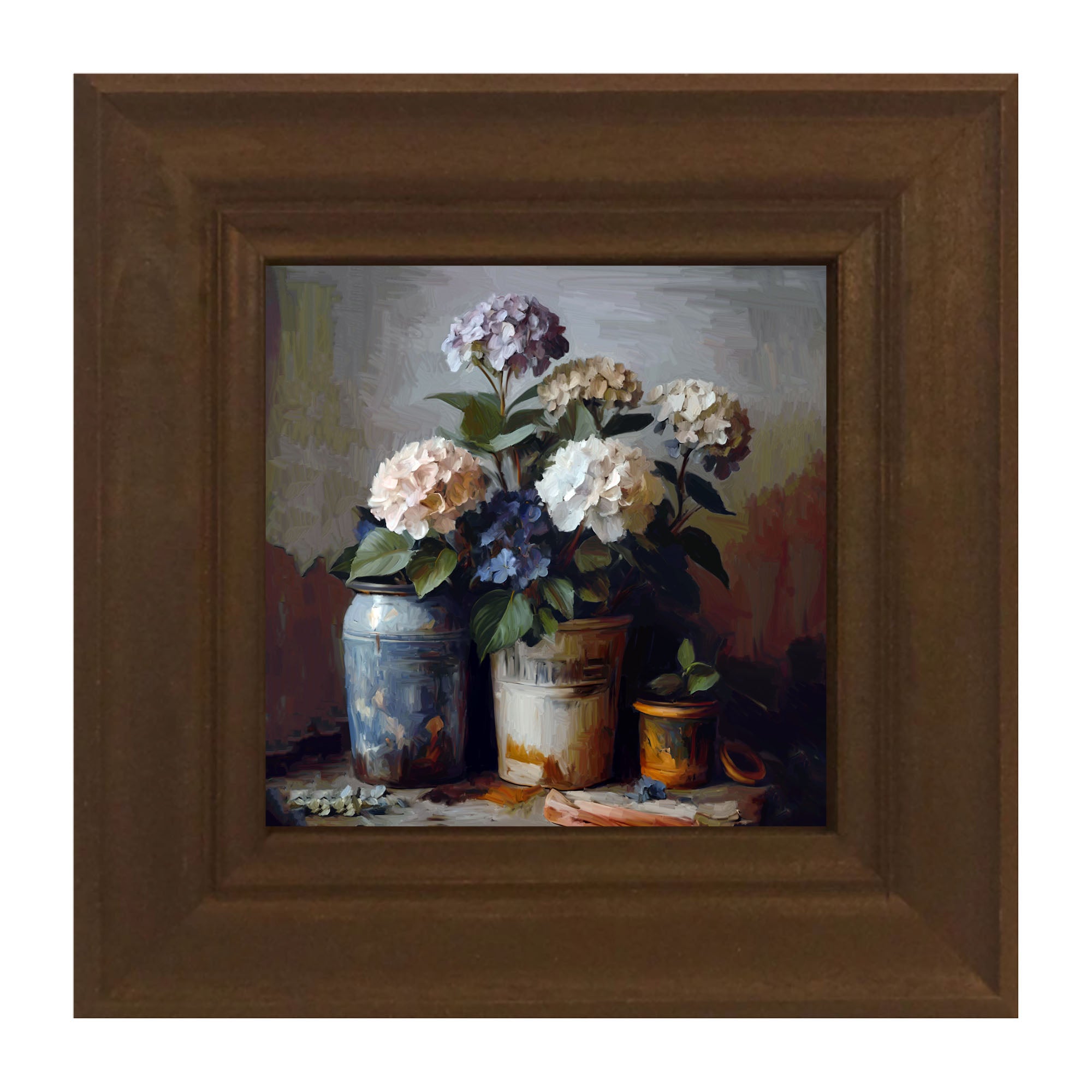Rustic Hydrangeas