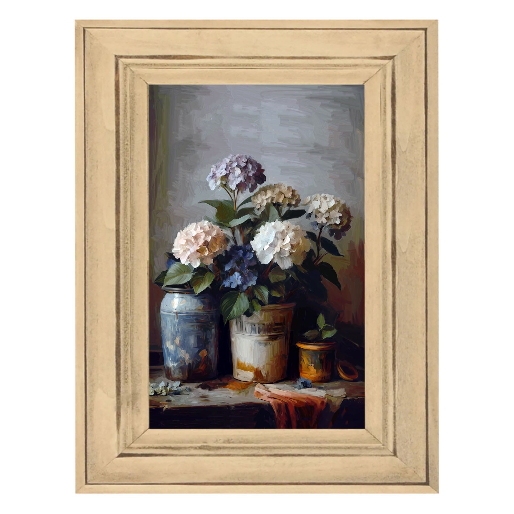 Rustic Hydrangeas