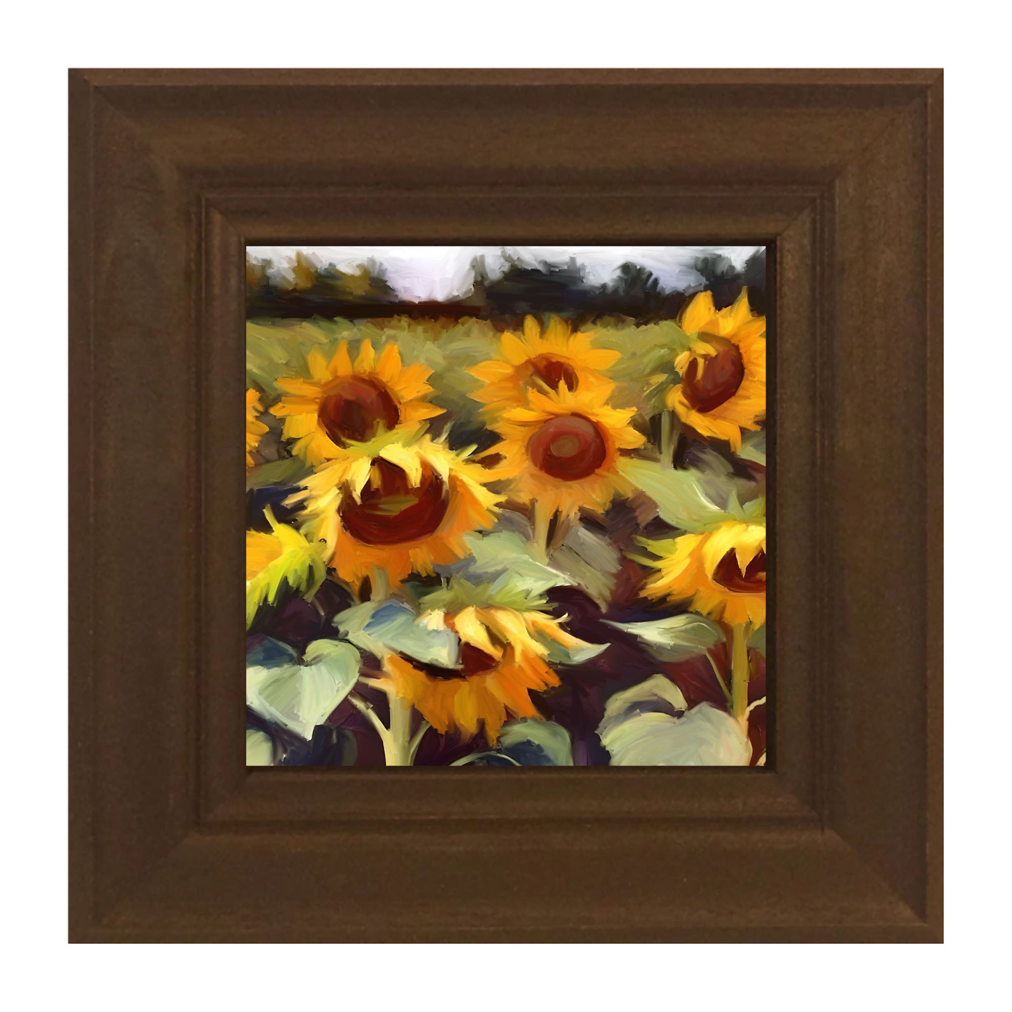 Scenic Sunflowers