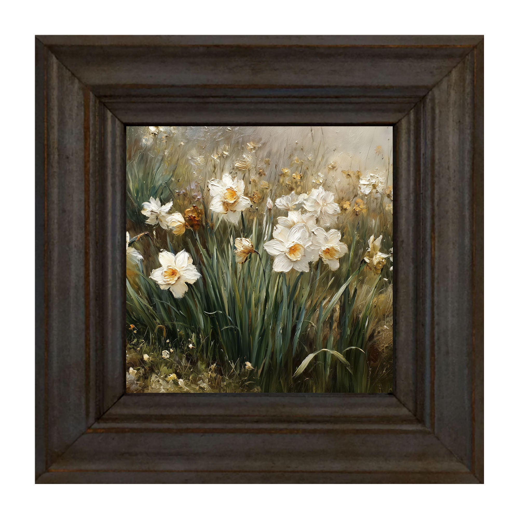 Patch of White Daffodils