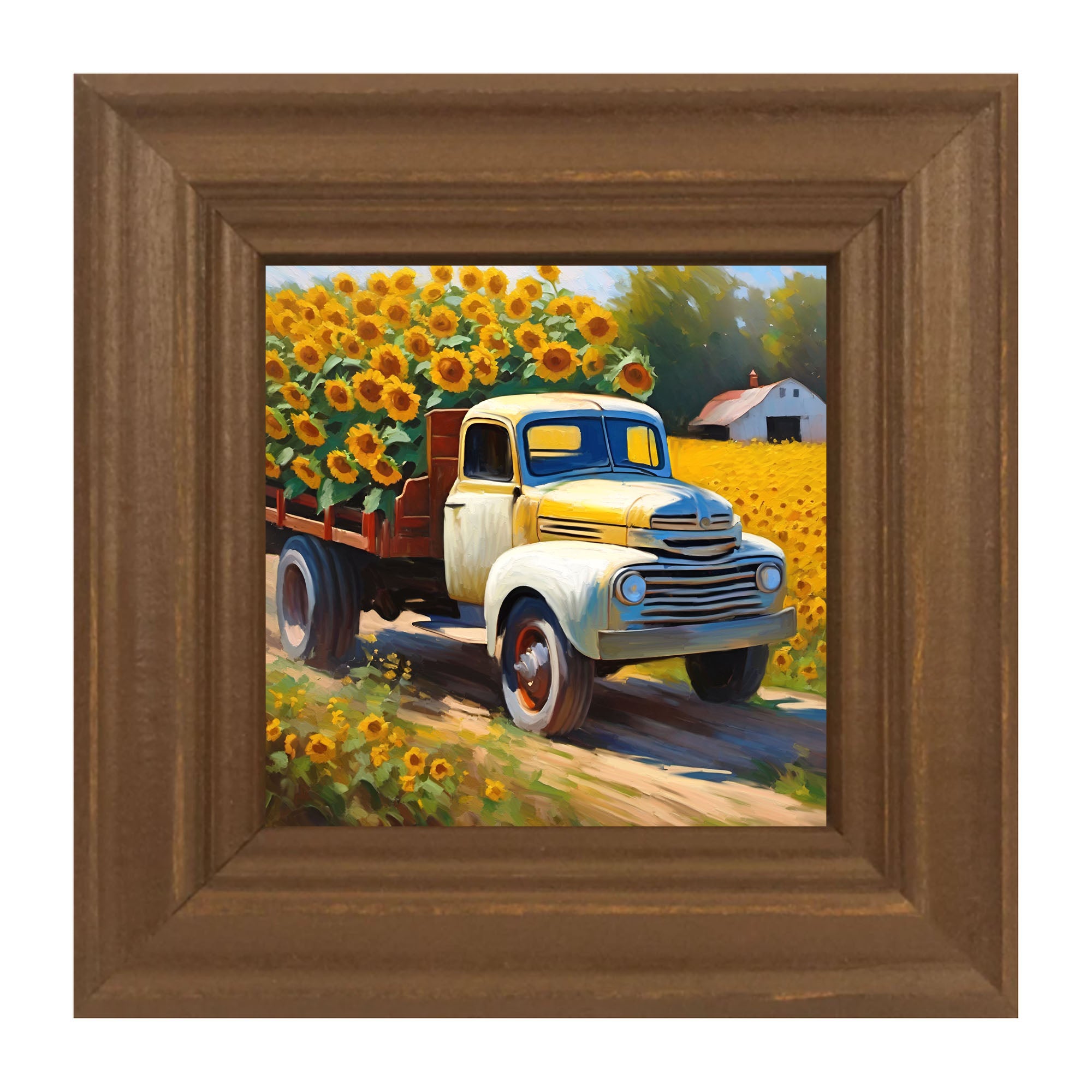 Sunflowers to market