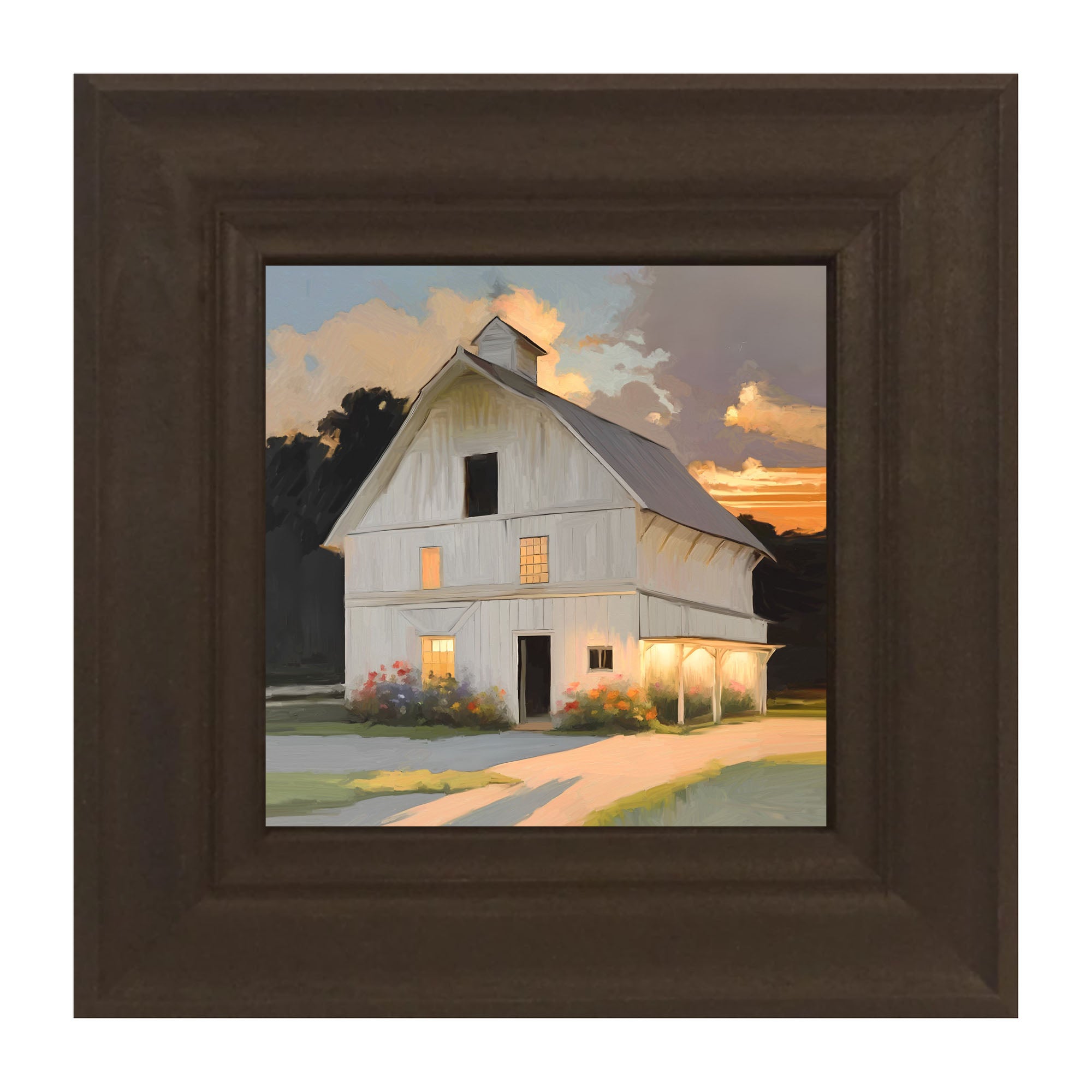 Barn at Sunset