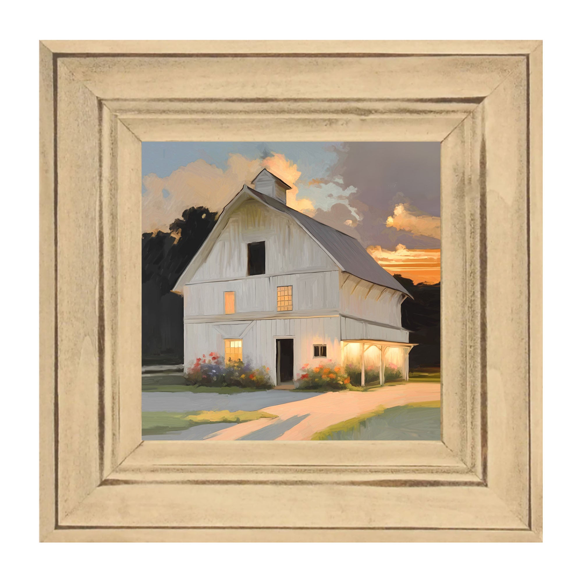 Barn at Sunset
