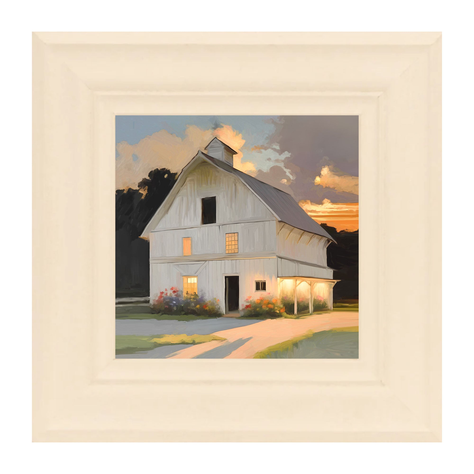 Barn at Sunset