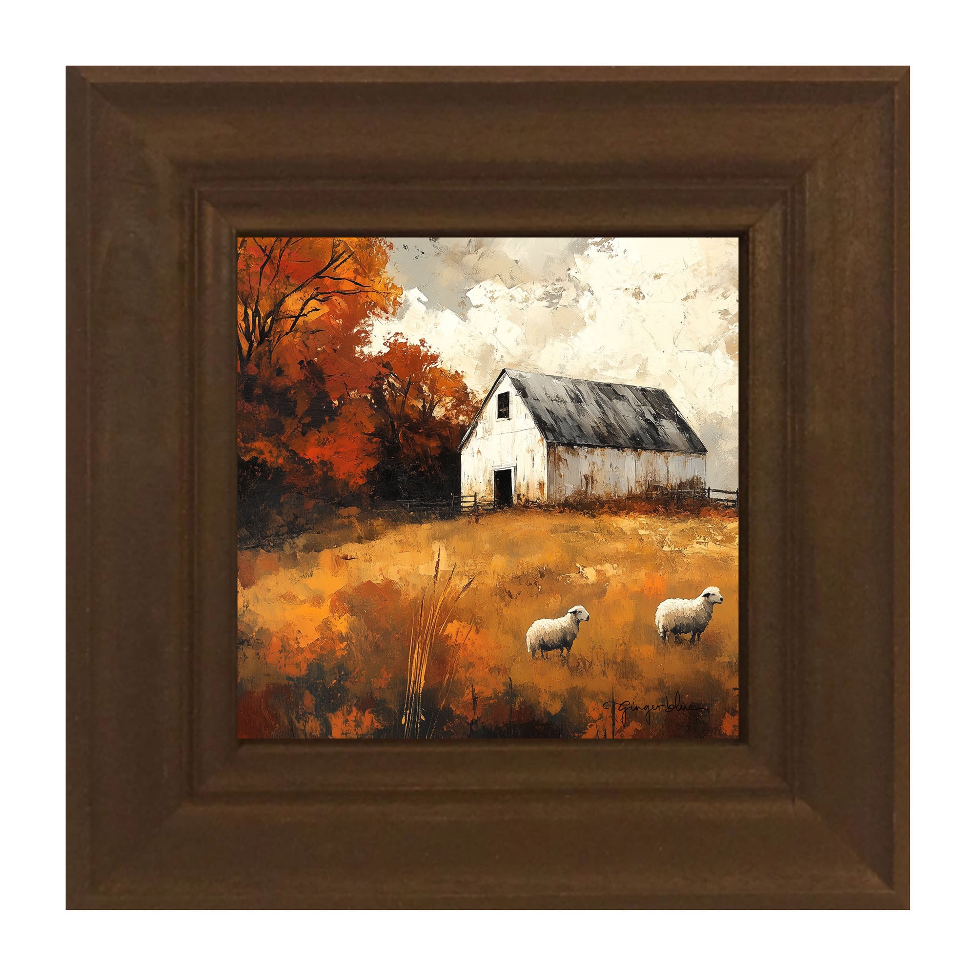Sheep in Autumn