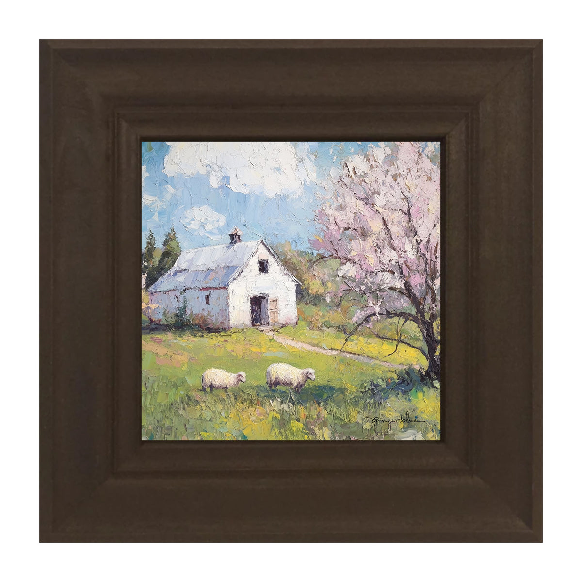 Sheep in Spring