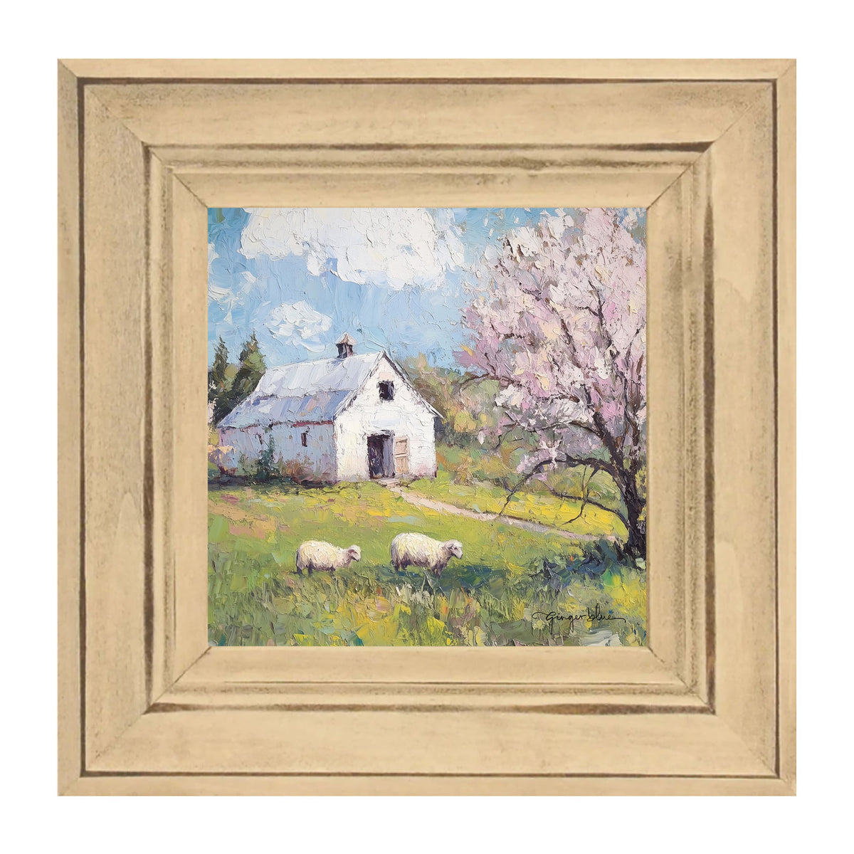 Sheep in Spring