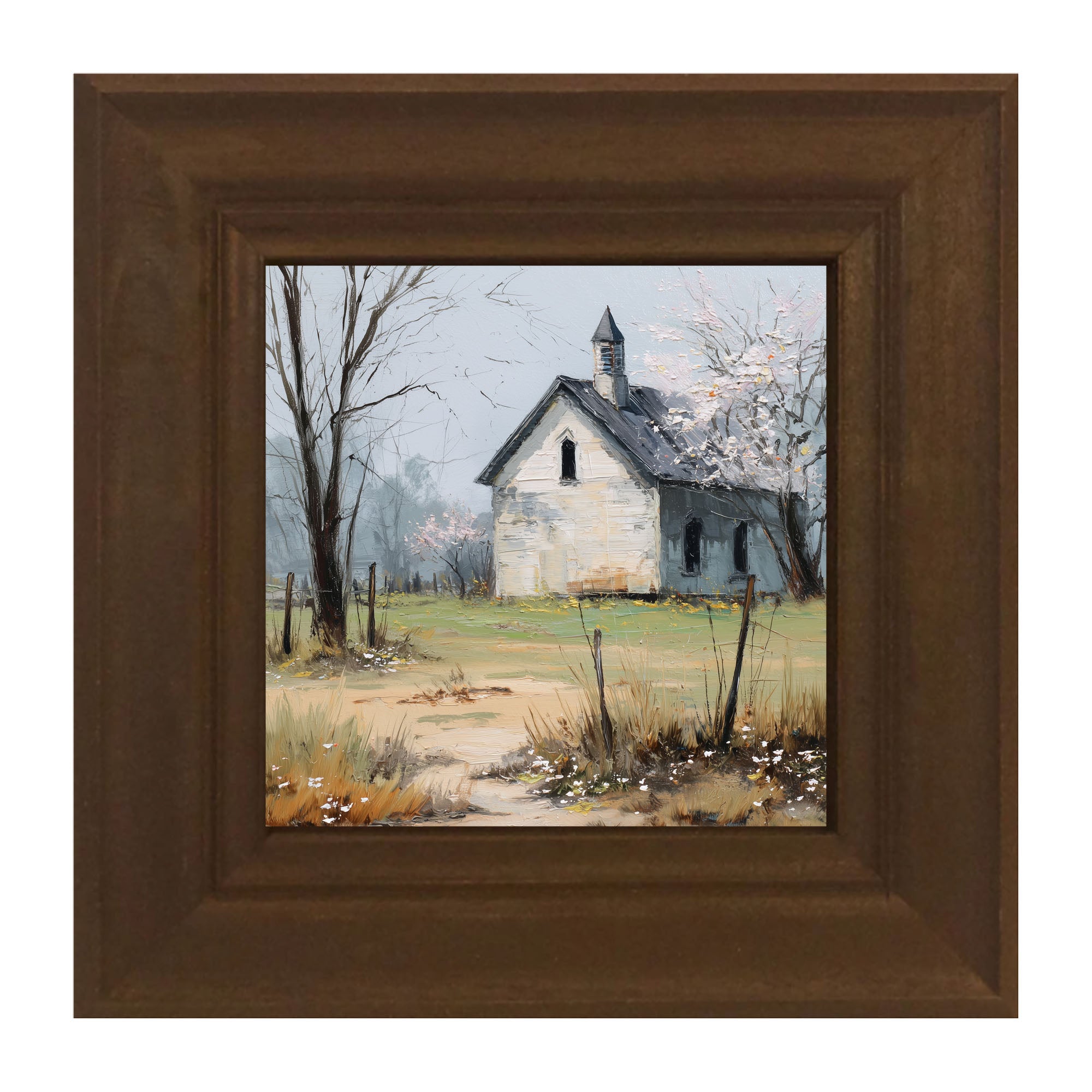 Country Church in Autumn