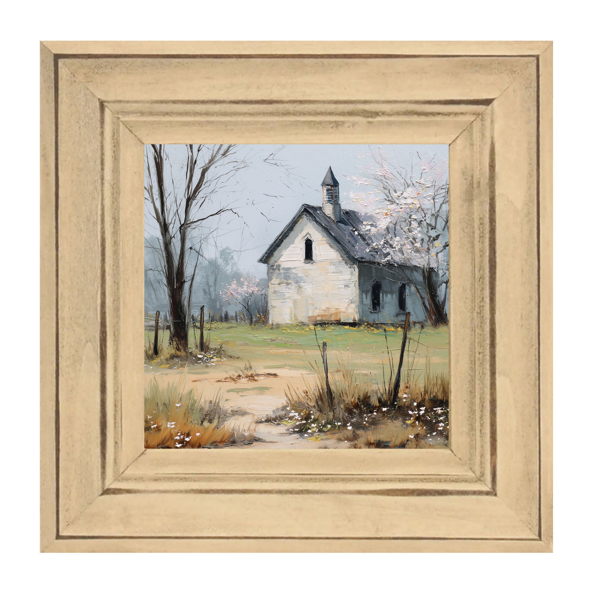 Country Church in Autumn