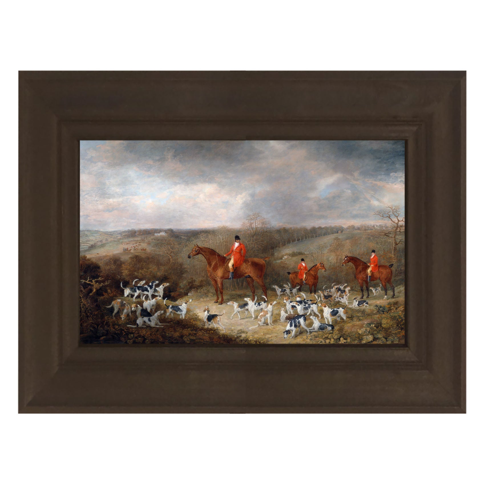 Vintage fox hunt