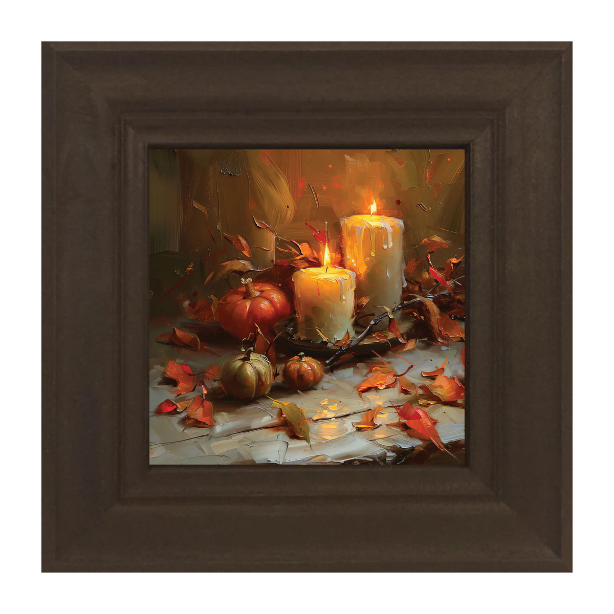 Candles and Pumpkins
