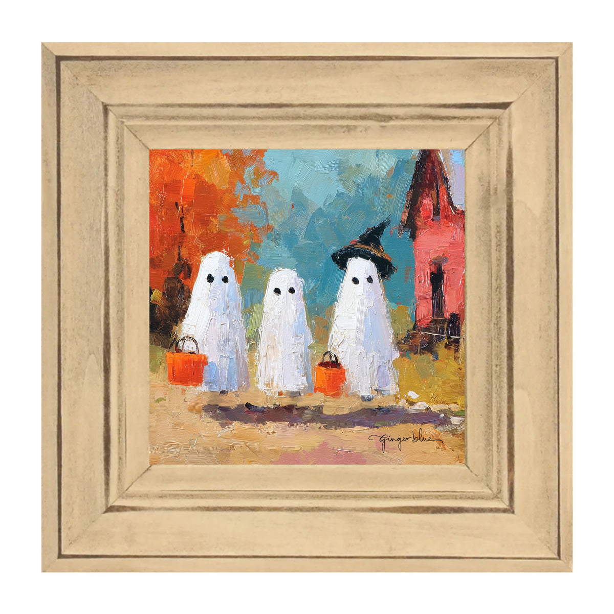 Ghosts Trick or Treating in the Country