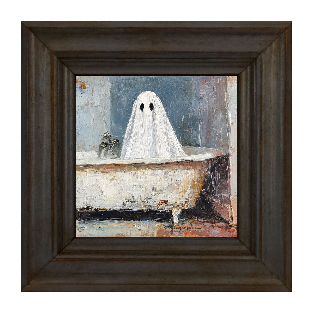 Ghost taking a Bath