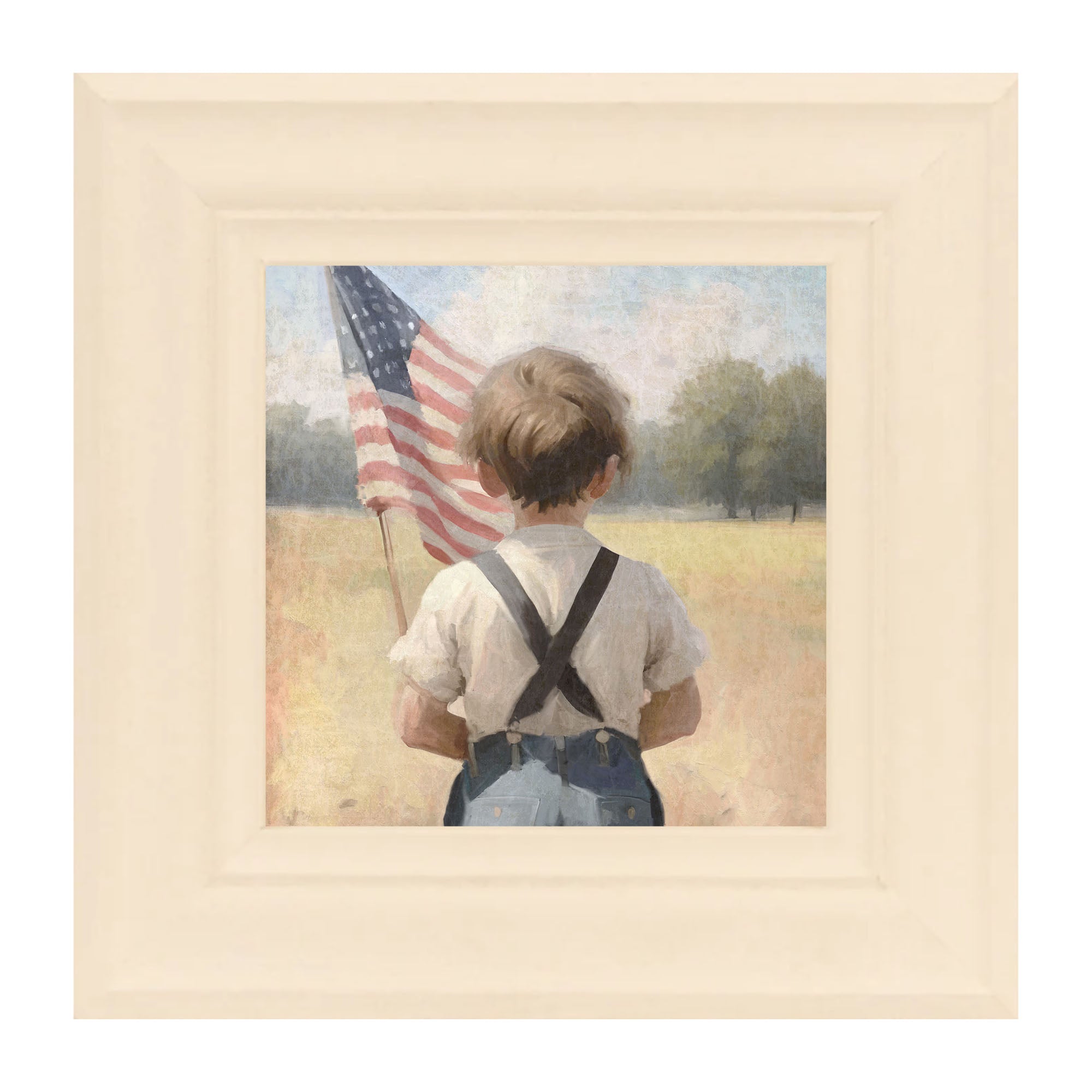 Boy with Flag