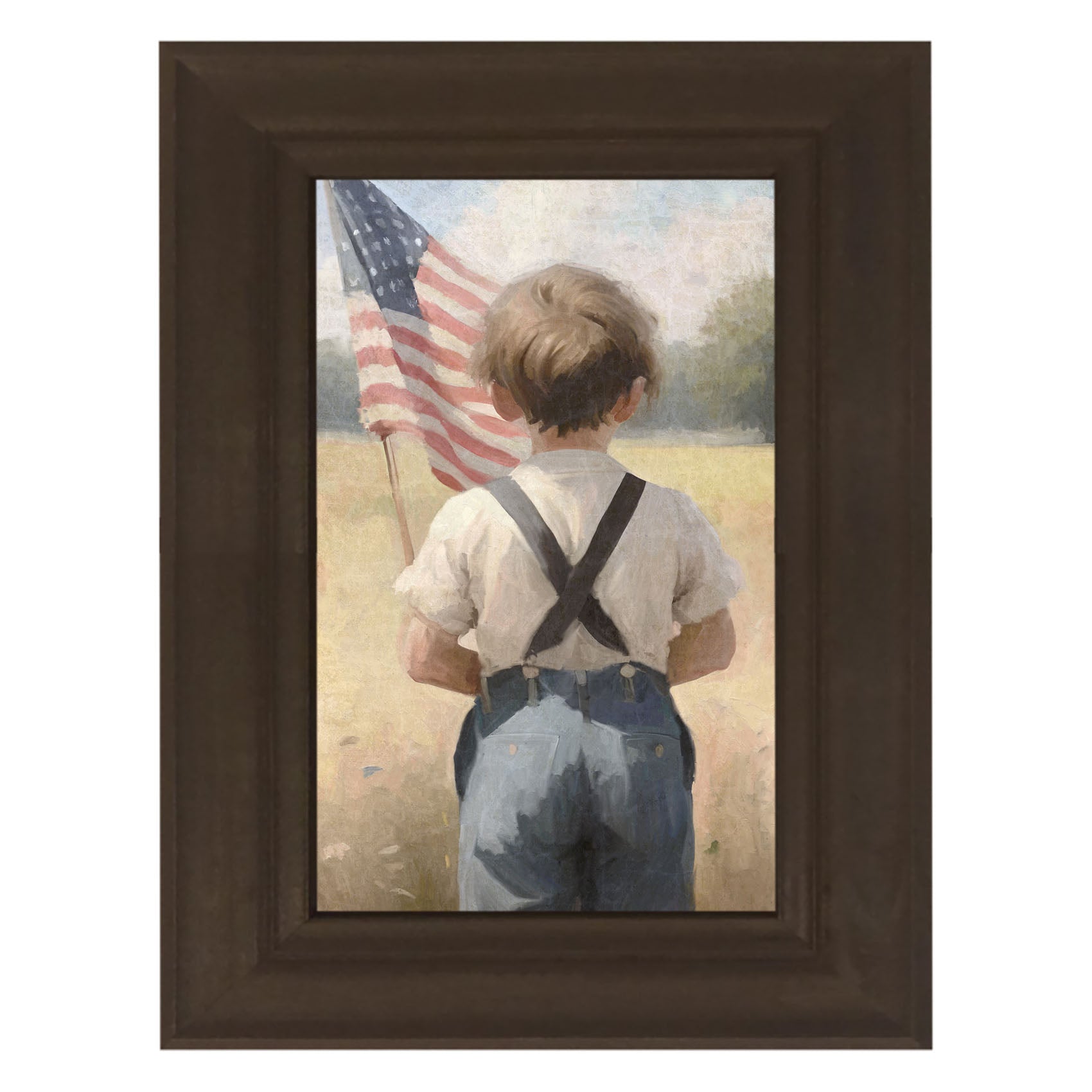 Boy with Flag