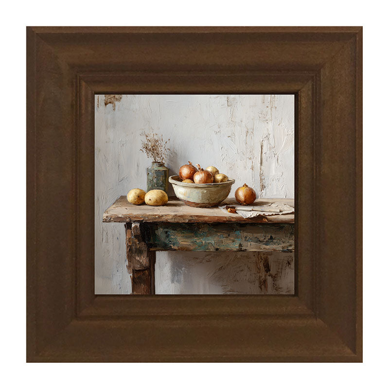 Sideboard Still Life - Bowl of Onions