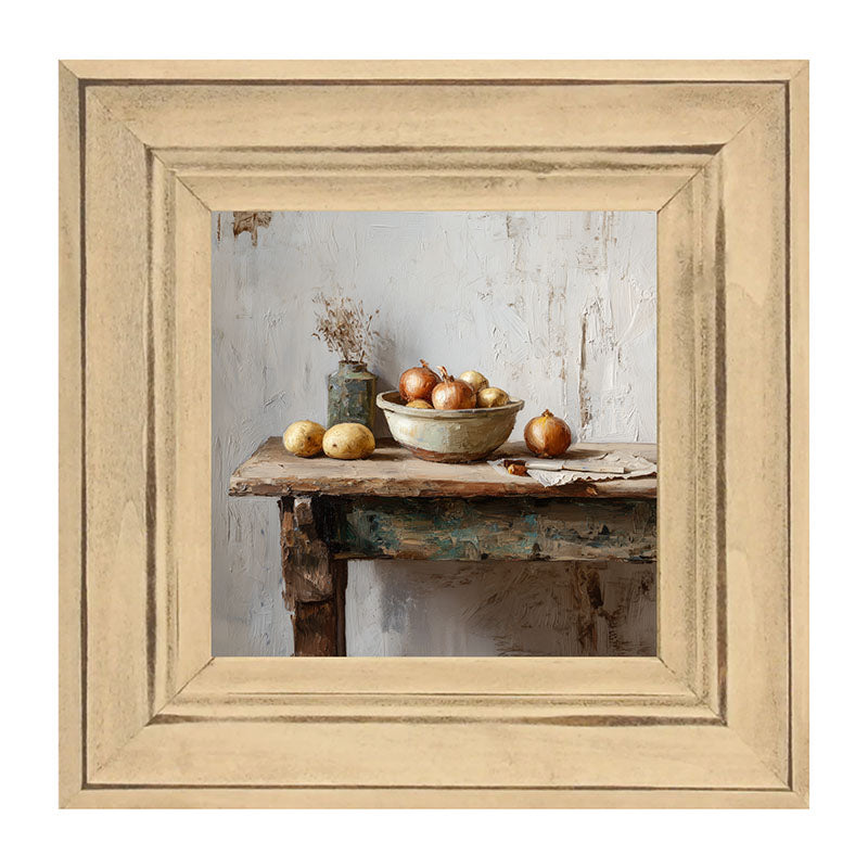 Sideboard Still Life - Bowl of Onions