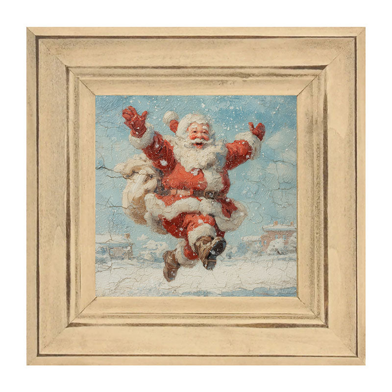 Snowy Santa Dashing through the Snow