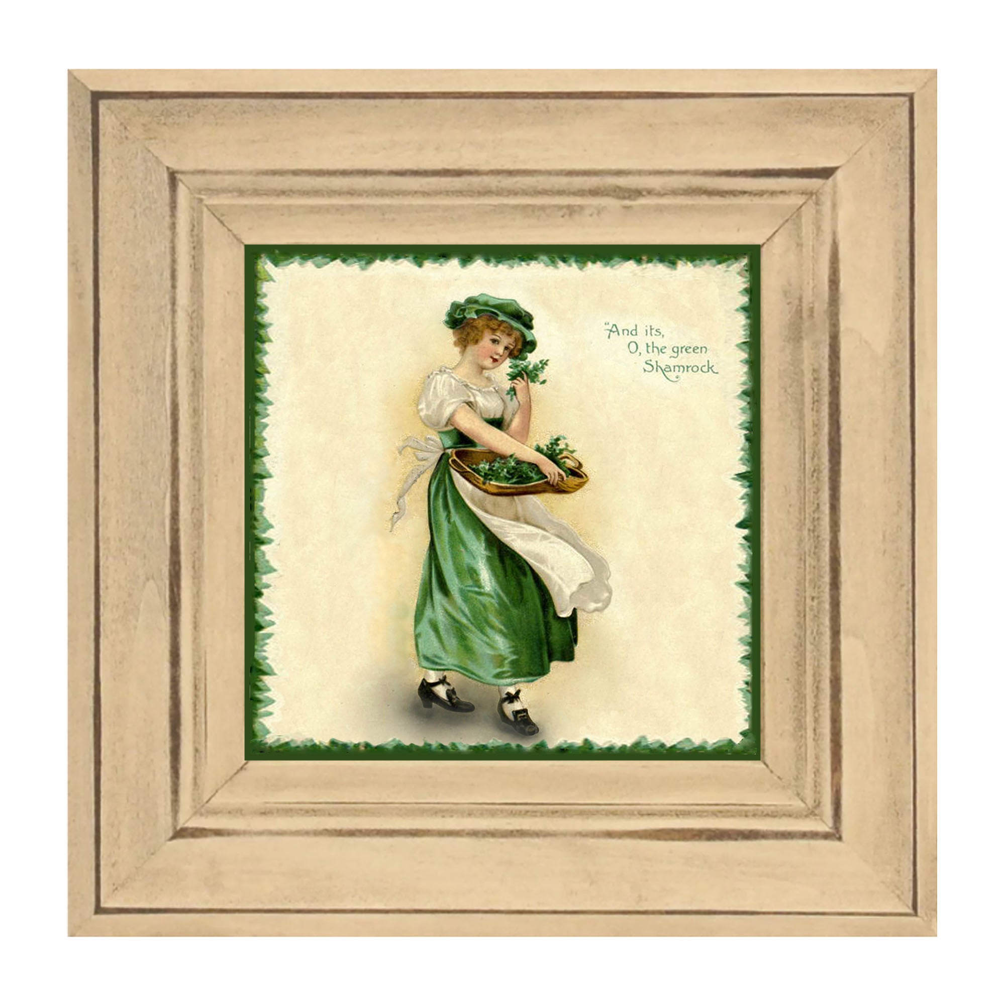 St. Patrick's Day Lady